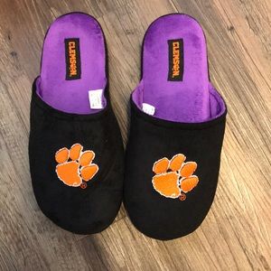 clemson bedroom slippers